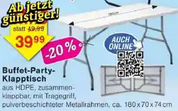 Jawoll Buffet-Party Klapptisch Angebot