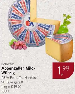 Dornseifer Schweiz Appenzeller Mild Würzig Angebot
