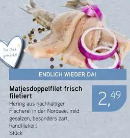 Dornseifer Matjesdoppelfilet frisch filetiert Angebot