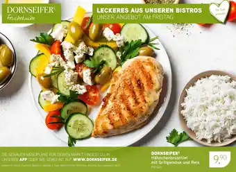 Dornseifer DORNSEIFERS Hähnchenbrustfilet mit Grillgemüse und Reis Angebot