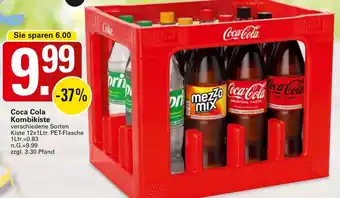 WEZ Coca Cola Kombikiste Angebot
