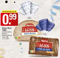 WEZ Harry Brot 1688 Angebot