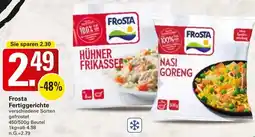 WEZ Frosta Fertiggerichte Angebot