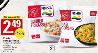 WEZ Frosta Fertiggerichte Angebot