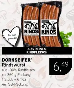 Dornseifer DORNSEIFERS Rindswurst Angebot