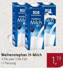 Dornseifer Weihenstephan H-Milch Angebot