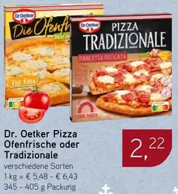 Dornseifer Dr. Oetker Pizza Ofenfrische oder Tradizionale Angebot