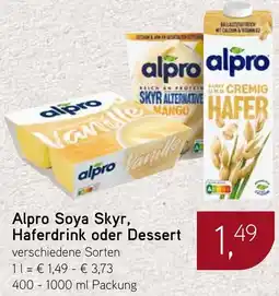 Dornseifer Alpro Soya Skyr, Haferdrink oder Dessert Angebot