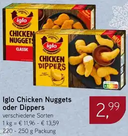 Dornseifer Iglo Chicken Nuggets oder Dippers Angebot