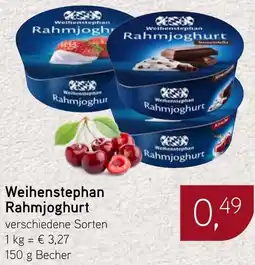 Dornseifer Weihenstephan Rahmjoghurt Angebot