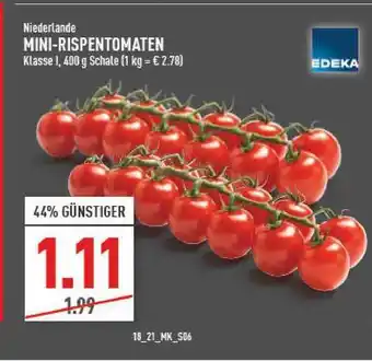 Marktkauf Edeka Mini Rispentomaten 400g Angebot