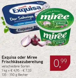 Dornseifer Exquisa oder Miree Frischkäsezubereitung Angebot