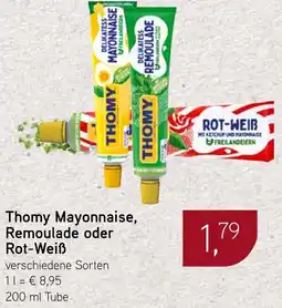 Dornseifer Thomy Mayonnaise, Remoulade oder Rot-Weiß Angebot
