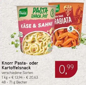 Dornseifer Knorr Pasta- oder Kartoffelsnack Angebot
