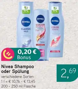 Dornseifer Nivea Shampoo oder Spülung Angebot