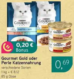 Dornseifer Gourmet Gold oder Perle Katzennahrung Angebot