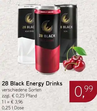 Dornseifer 28 Black Energy Drinks Angebot