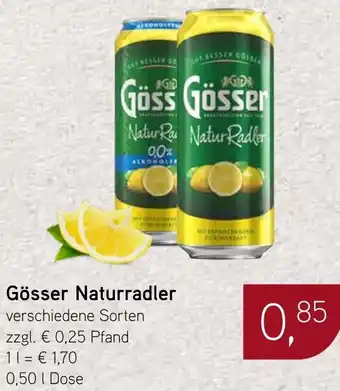 Dornseifer Gösser Naturradler Angebot