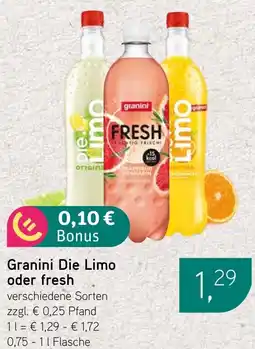 Dornseifer Granini Die Limo oder fresh Angebot