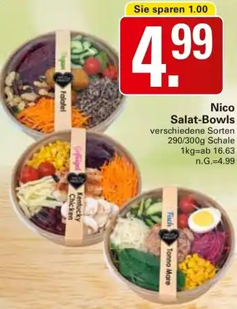 WEZ Nico Salat-Bowls Angebot