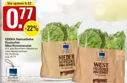 WEZ EDEKA Heimatliebe Deutscher Mini Romanasalat Angebot