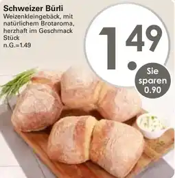 WEZ Schweizer Bürli Angebot