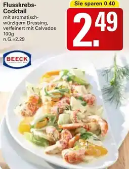 WEZ BEECK Flusskrebs Cocktail Angebot