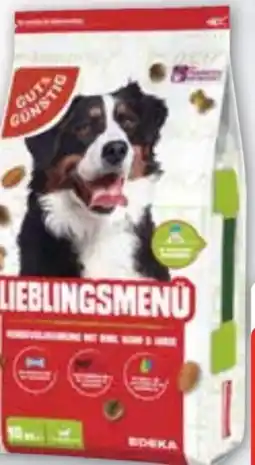 Edeka Gut & Günstig Dog Lieblingsmenü Angebot