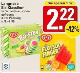WEZ Langnese Eis Klassiker Angebot