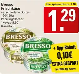 WEZ Bresso Frischkäse Angebot