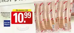 WEZ Rostbratwurst Angebot