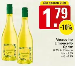 WEZ Vescovino Limoncello Spritz Angebot