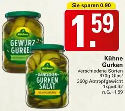 WEZ Kühne Gurken Angebot