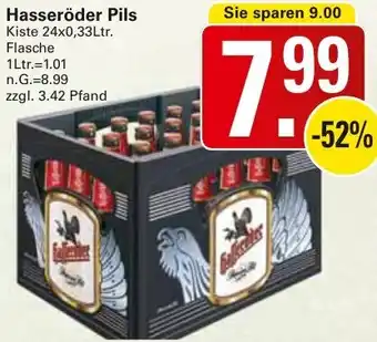 WEZ Hasseröder Pils Angebot