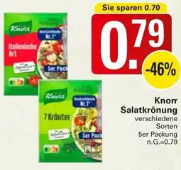 WEZ Knorr Salatkrönung Angebot