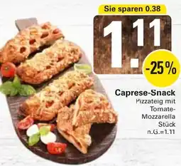 WEZ Caprese-Snack Angebot