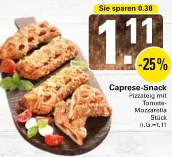 WEZ Caprese-Snack Angebot