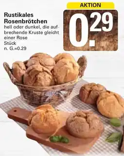 WEZ Rustikales Rosenbrötchen Angebot