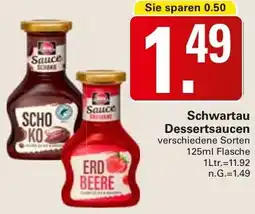 WEZ Schwartau Dessertsaucen Angebot