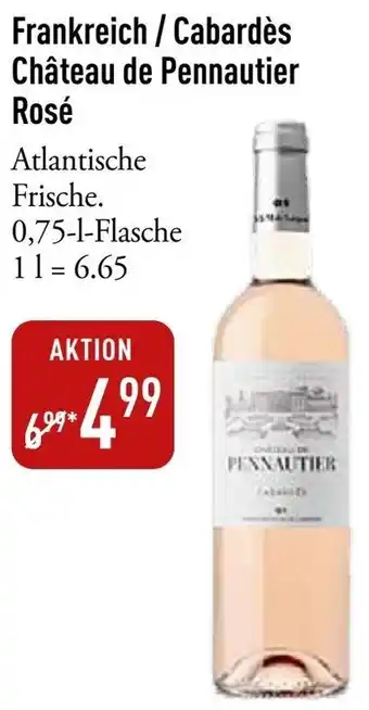 Galeria Markthalle Frankreich/Cabardès Château de Pennautier Rosé Angebot
