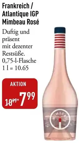 Galeria Markthalle Frankreich / Atlantique IGP Mimbeau Rosé Angebot