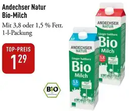 Galeria Markthalle Andechser Natur Bio-Milch Angebot