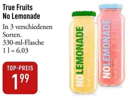 Galeria Markthalle True Fruits No Lemonade Angebot
