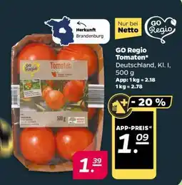 NETTO GO Regio Tomaten Angebot