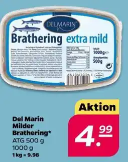 NETTO Del Marín Milder Brathering Angebot