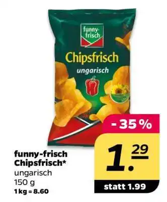 NETTO Funny-frisch Chipsfrisch Ungarisch Angebot
