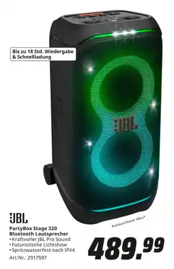 MediaMarkt Jbl partybox stage 320 bluetooth lautsprecher Angebot