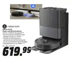 MediaMarkt Roborock qrevo plus saug- und wischroboter Angebot