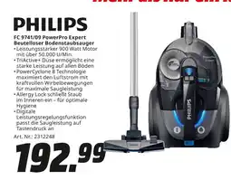 MediaMarkt Philips fc 9741/09 powerpro expert beutelloser bodenstaubsauger Angebot