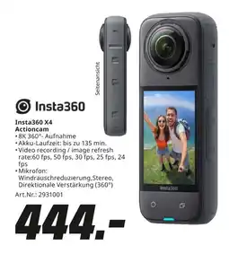 MediaMarkt Insta360 insta360 x4 actioncam Angebot